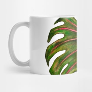 Big monstera leaf Mug
